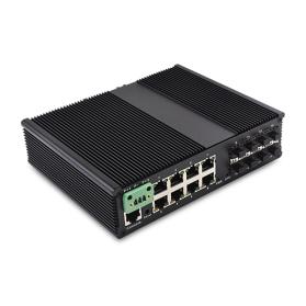  Managed Industrial POE/POE+ Switch 8 10/100/1000TX and 8 1000X SFP Slot