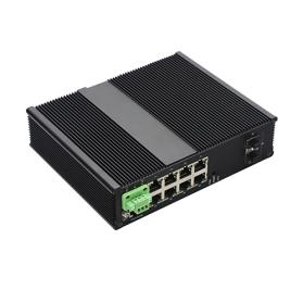 L2/L3 Managed Industrial POE Switch 8 10/100/1000TX PoE/PoE+ and 2 1G/10G SFP Slot  