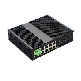 L2/L3 Managed Industrial Ethernet Switch 8 Port 10/100/1000Base-T(X) and 4 10G SFP+ Slot