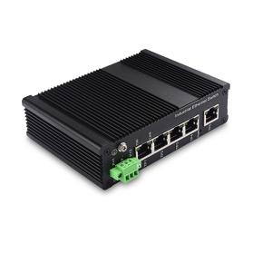 Unmanaged Industrial PoE Switch 5 10/100TX 