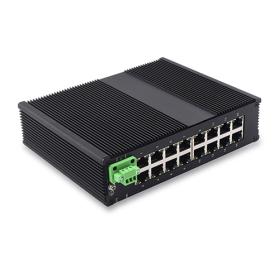 Unmanaged Industrial Ethernet Switch 16 10/100/1000TX 