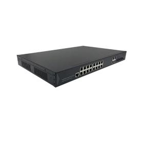 Rackmount L2 Managed POE Switch 16*10/100/1000M POE Port + 4*1000M Combo Port